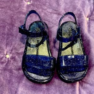 Gap glitter jelly sandals